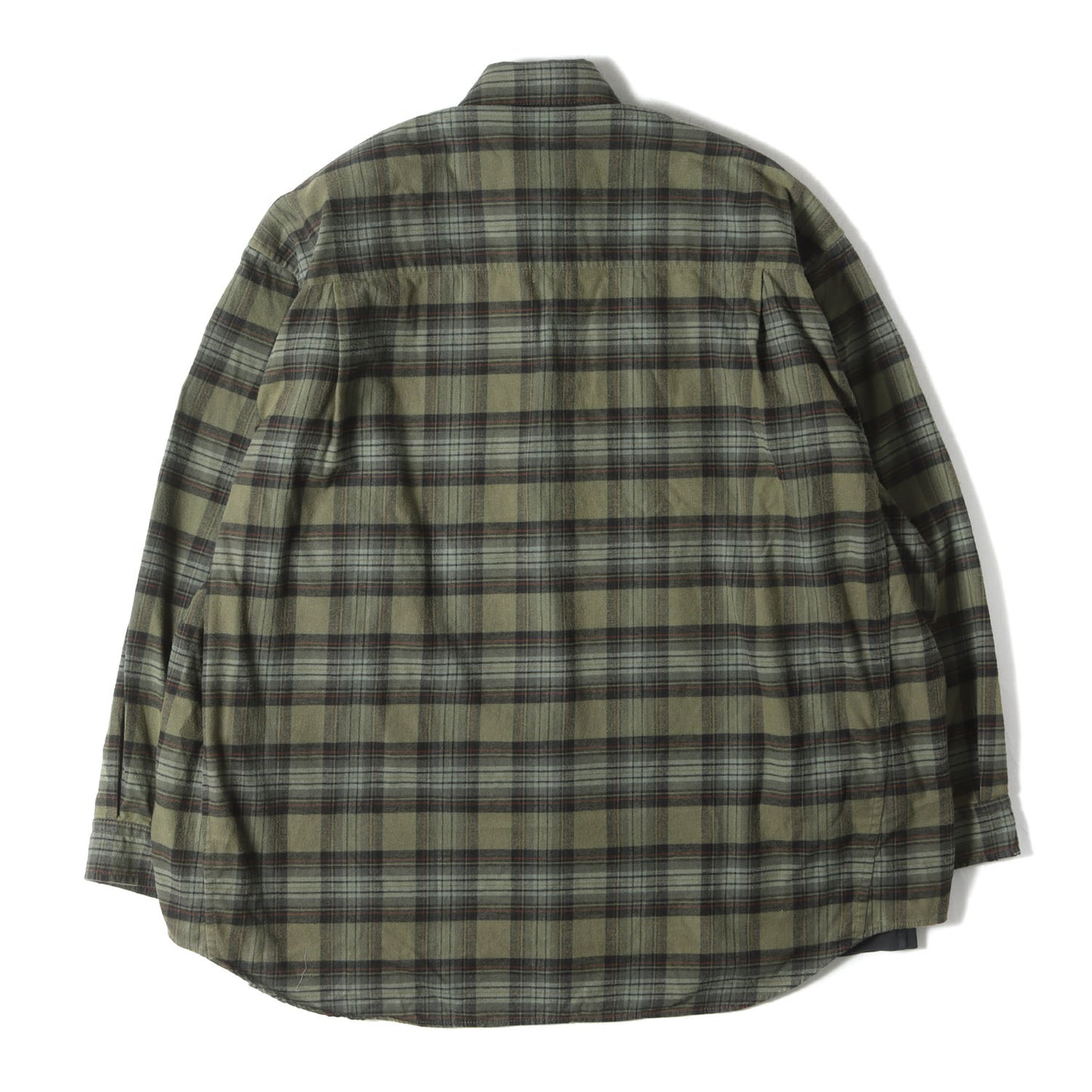 24AW グラフィックTシャツ レイヤード オーバーサイズ チェック ネルシャツ(L/S Paris Liberty Layered Shirt XC24 794656 TQM20 2880)