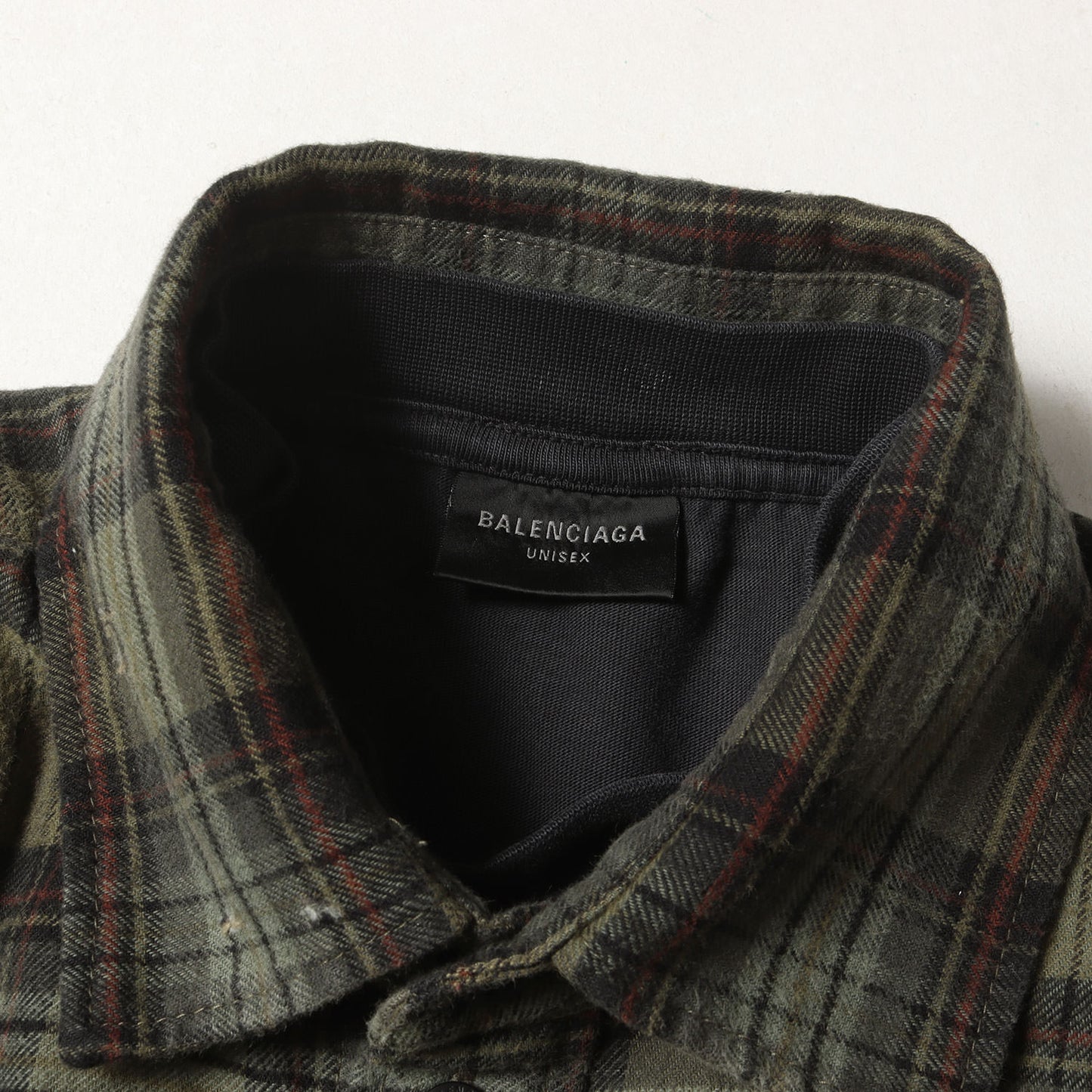 24AW グラフィックTシャツ レイヤード オーバーサイズ チェック ネルシャツ(L/S Paris Liberty Layered Shirt XC24 794656 TQM20 2880)