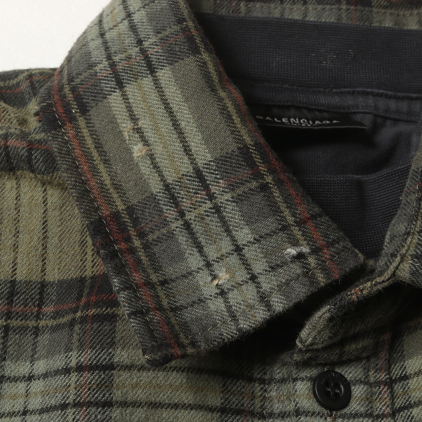 24AW グラフィックTシャツ レイヤード オーバーサイズ チェック ネルシャツ(L/S Paris Liberty Layered Shirt XC24 794656 TQM20 2880)