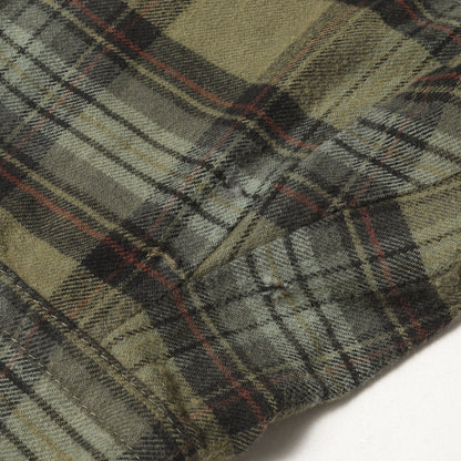 24AW グラフィックTシャツ レイヤード オーバーサイズ チェック ネルシャツ(L/S Paris Liberty Layered Shirt XC24 794656 TQM20 2880)