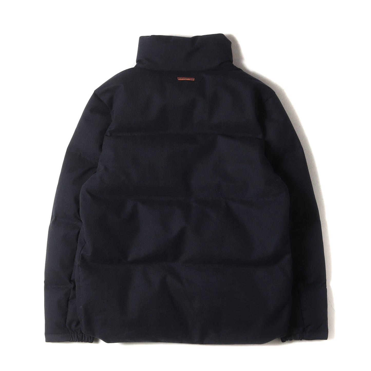 24AW ハイライズ スタンドカラー カシミヤ混コットン ヘリンボーン ダウンジャケット (TRIBECA DOWN JACKET OP037 TN480) / MADE IN ITALY