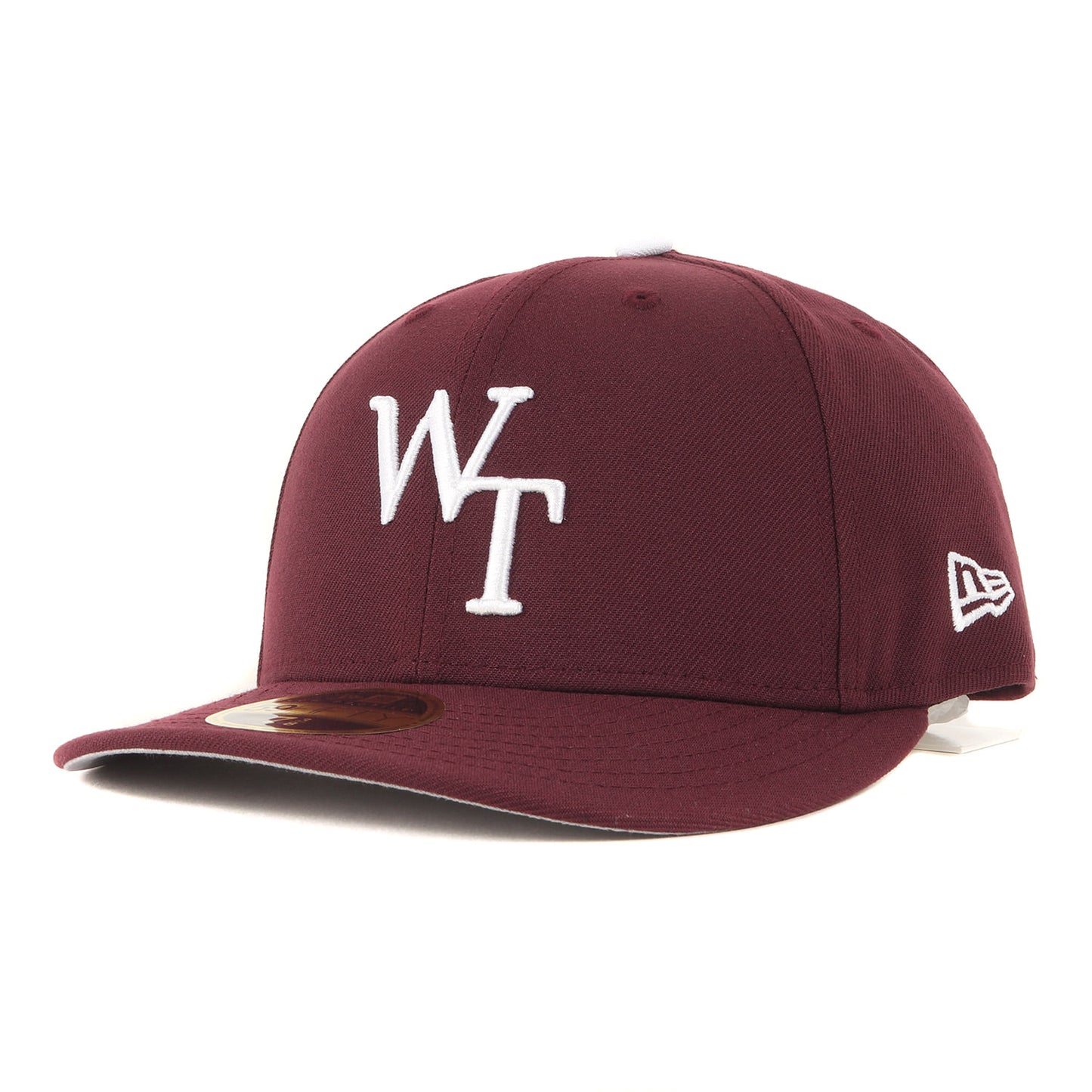 24AW × NEW ERA WTロゴ刺繍 ベースボールキャップ(59FIFTY LOW PROFILE / CAP / POLY. TWILL. 242NENED-HT0)