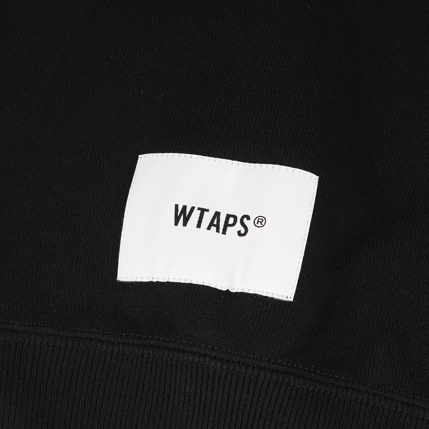 24SS ブランドロゴ アップリケ スウェット(SIGN / SWEATER / COTTON.TSSC 241ATDT-CSM01) / 裏起毛