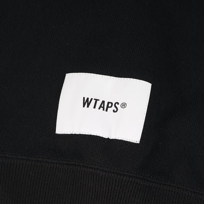 24SS ブランドロゴ アップリケ スウェット(SIGN / SWEATER / COTTON.TSSC 241ATDT-CSM01) / 裏起毛