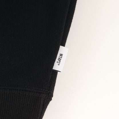 24SS ブランドロゴ アップリケ スウェット(SIGN / SWEATER / COTTON.TSSC 241ATDT-CSM01) / 裏起毛