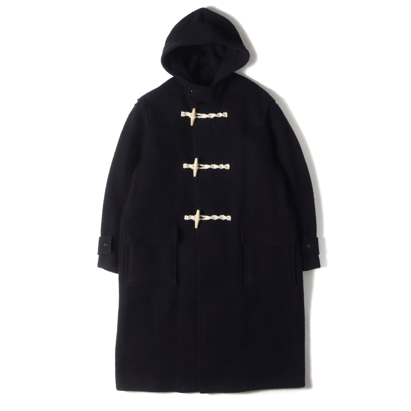 21AW ウール メルトン ダッフルコート (Wool Melton Duffle Coat ROOTS21F1)