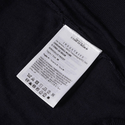 24AW ロゴ ジャガード ハイゲージ ウール ニット (GIRCOLLO TRICOT J20919C00011 M1180)