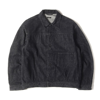 21SS シンチバック付き デニム トラッカー ジャケット (T01-01003)