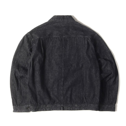 21SS シンチバック付き デニム トラッカー ジャケット (T01-01003)