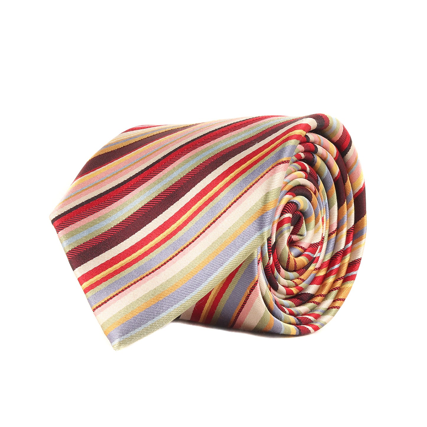 アーティスト ストライプ シルク ネクタイ / LONDON