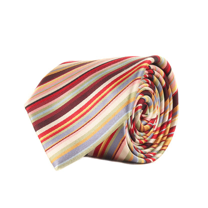 アーティスト ストライプ シルク ネクタイ / LONDON