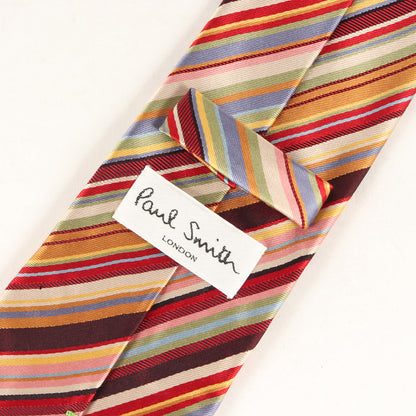 アーティスト ストライプ シルク ネクタイ / LONDON