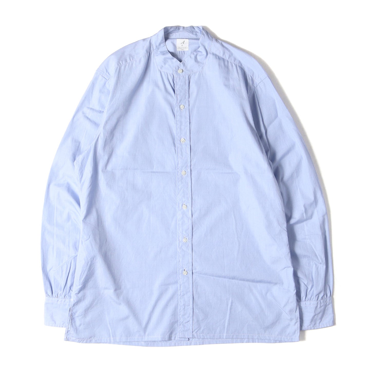 20SS バンドカラー シャンブレー シャツ (530-541-06)
