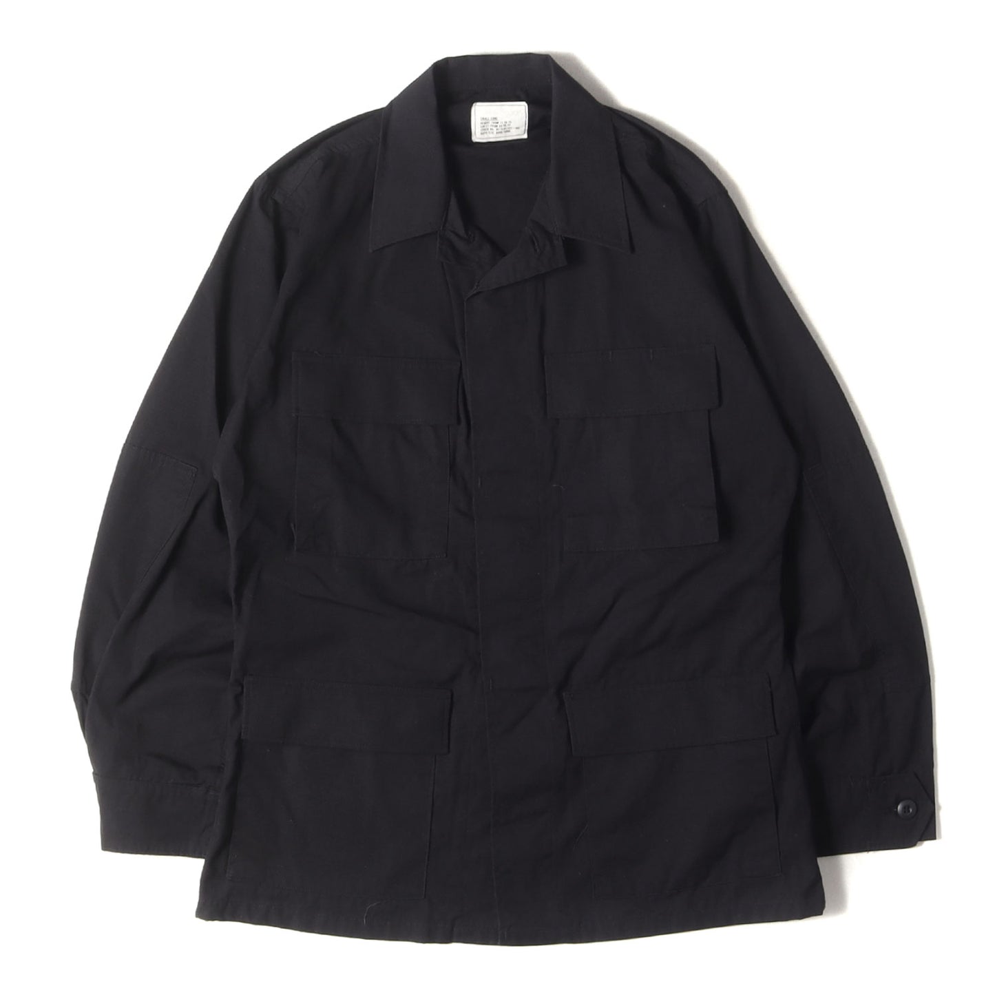 90s 米軍実物 U.S.ARMY BLACK 357 リップストップ BDU ジャケット