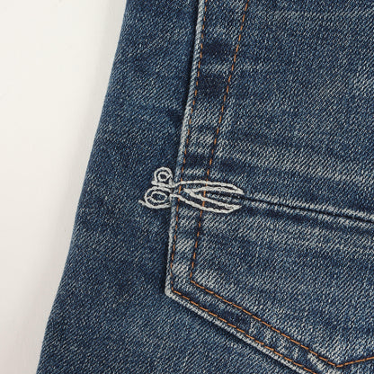 ストレッチ デニム パンツ (RAZOR SLIM FIT 01-16-01-11-011) / ボタンフライ