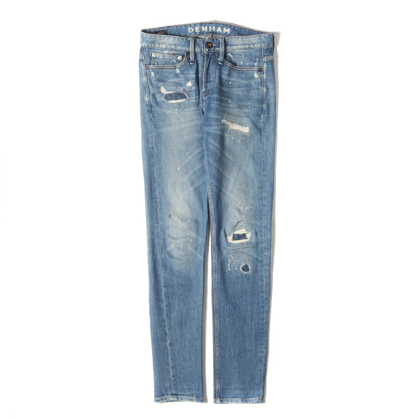 ストレッチ デニム パンツ (BOLT GRBJ 01-17-05-11-002) / ボタンフライ SKINNY FIT