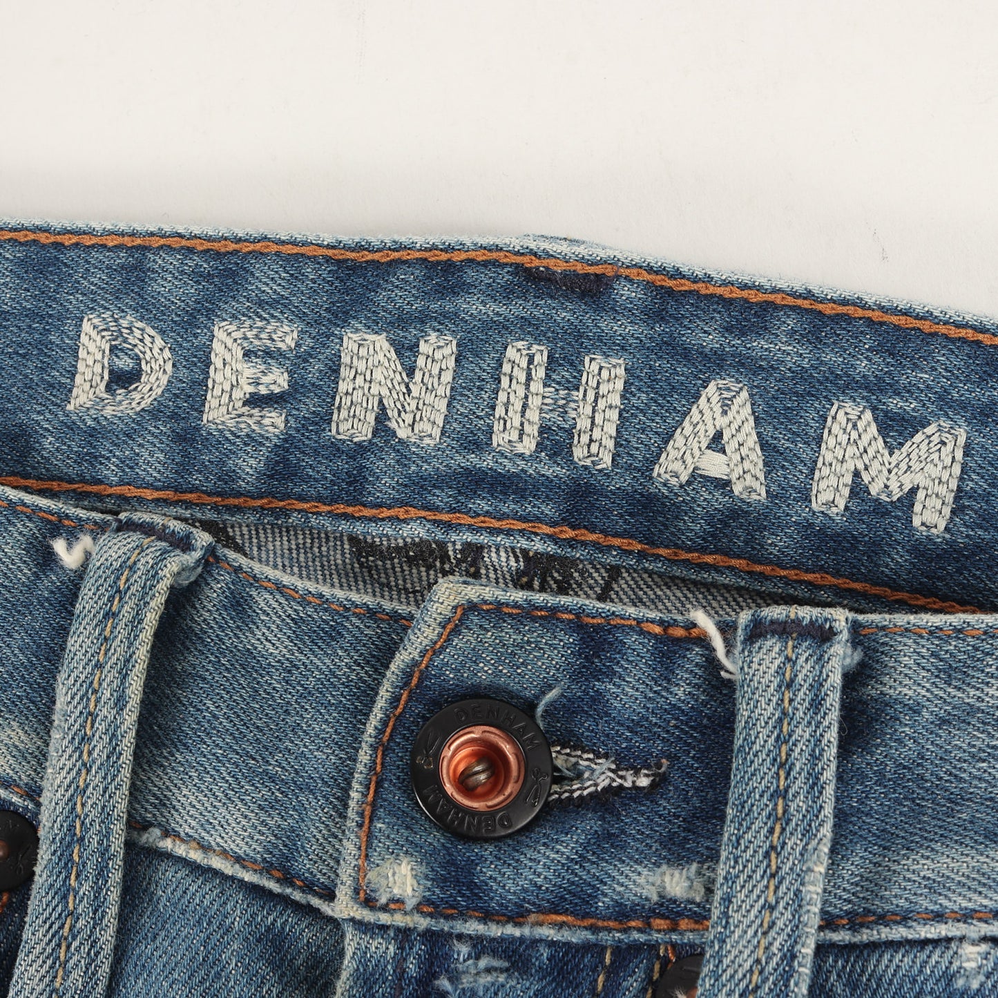 ストレッチ デニム パンツ (BOLT GRBJ 01-17-05-11-002) / ボタンフライ SKINNY FIT