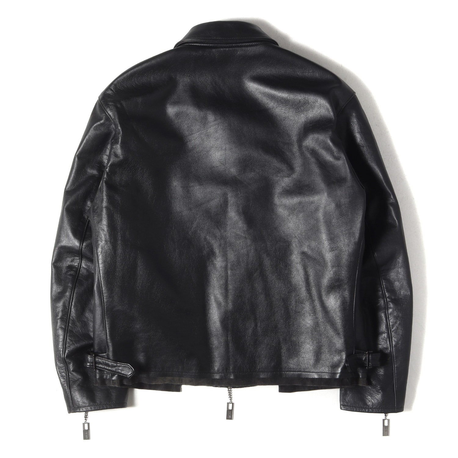 Yohji Yamamoto (ヨウジヤマモト) 24AW シングル ダブルジップ レザー