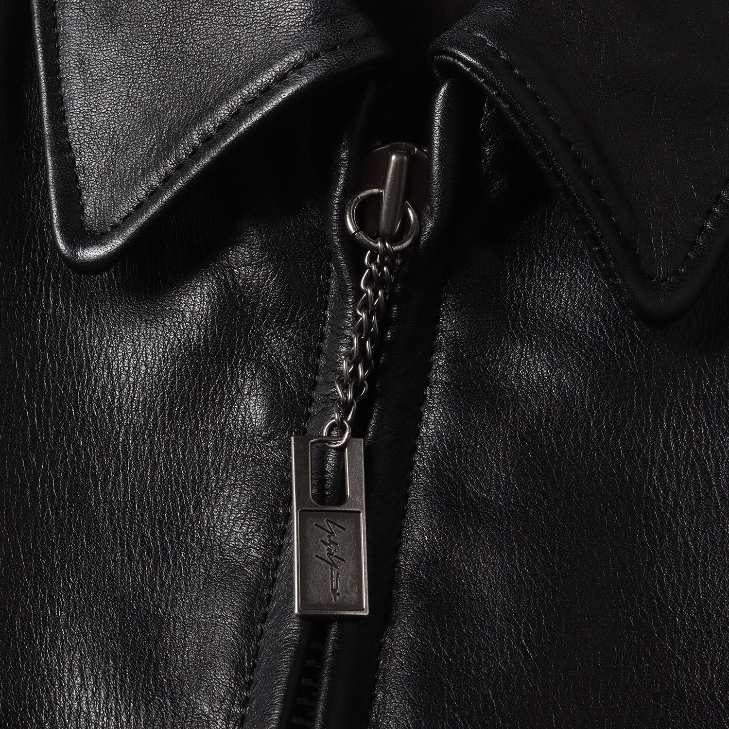 Yohji Yamamoto (ヨウジヤマモト) 24AW シングル ダブルジップ レザー