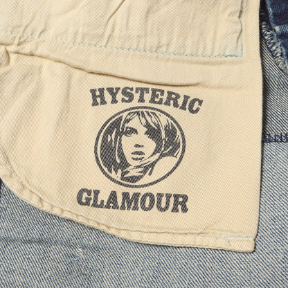 HYSTERIC GLAMOUR (ヒステリックグラマー) PF加工デニム スリム 