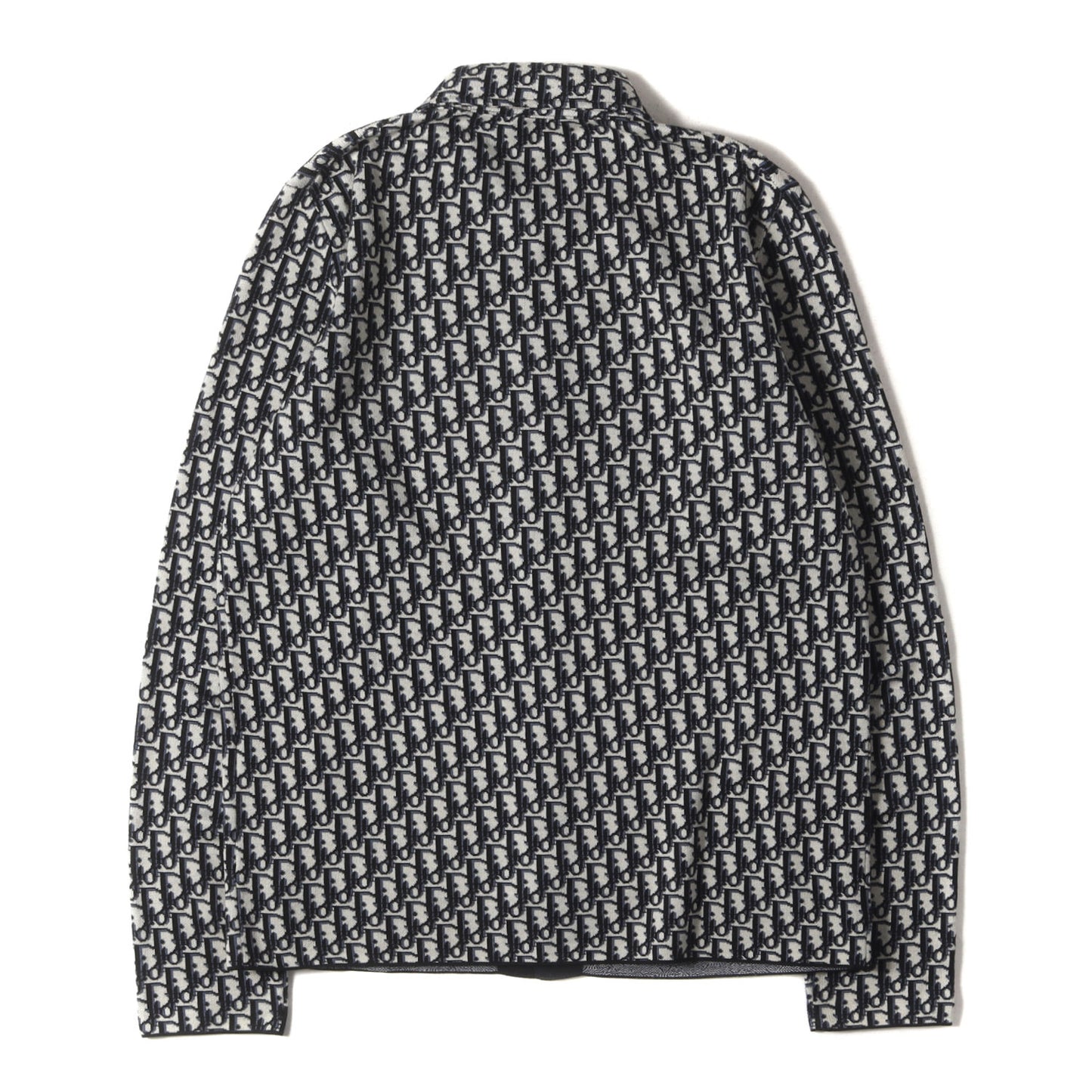 20SS オブリーク ジャガード コットンニット オーバー シャツ(Oblique Overshirt 023M550AT099)