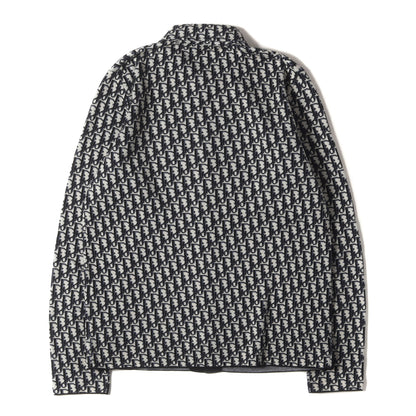 20SS オブリーク ジャガード コットンニット オーバー シャツ(Oblique Overshirt 023M550AT099)