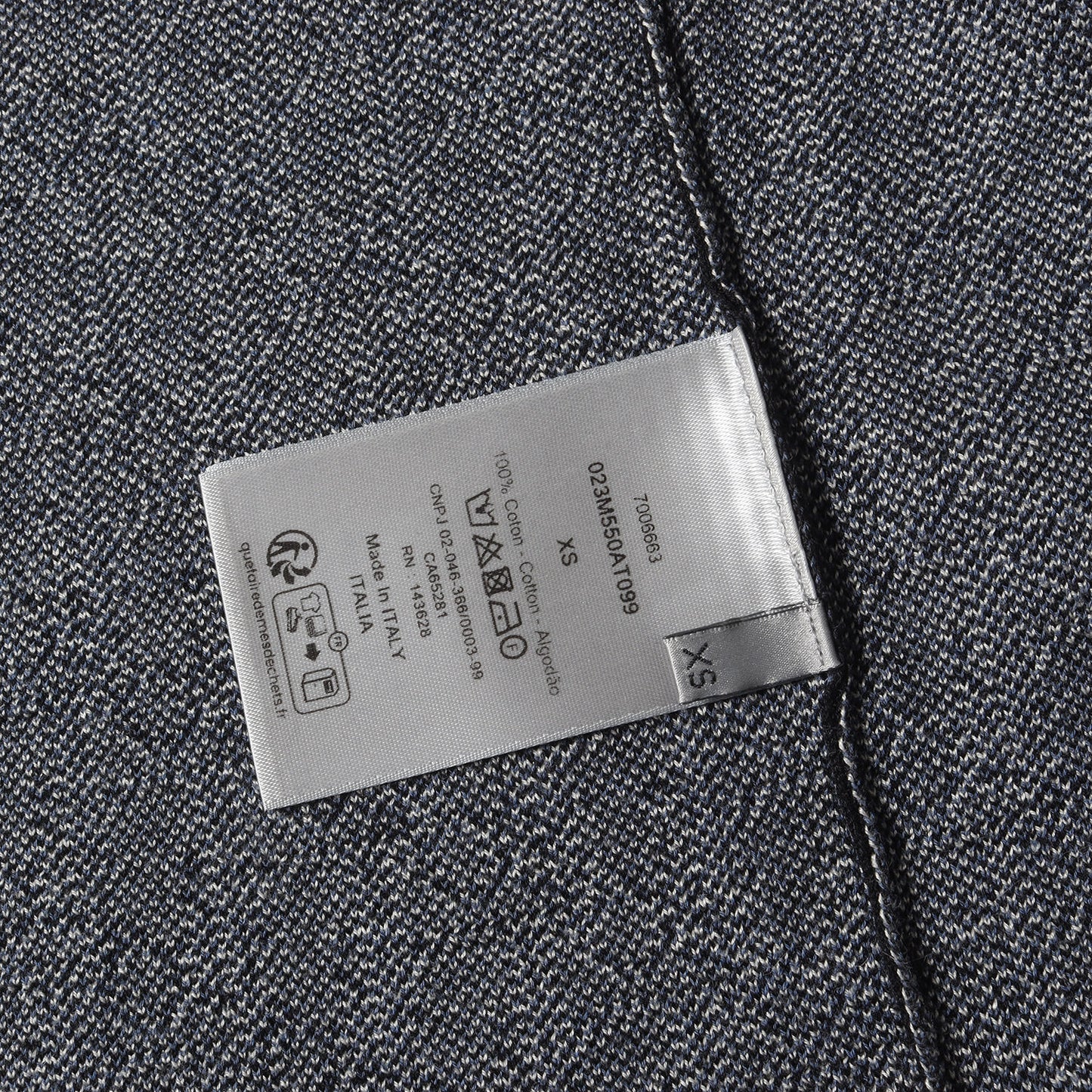 20SS オブリーク ジャガード コットンニット オーバー シャツ(Oblique Overshirt 023M550AT099)