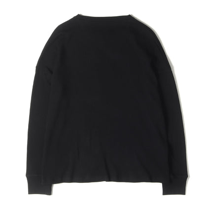 アナグラム 刺繍 リブ編み コットン ニットソー (LONG SLEEVE T-SHIRT 1727170 H526Y22XAY)