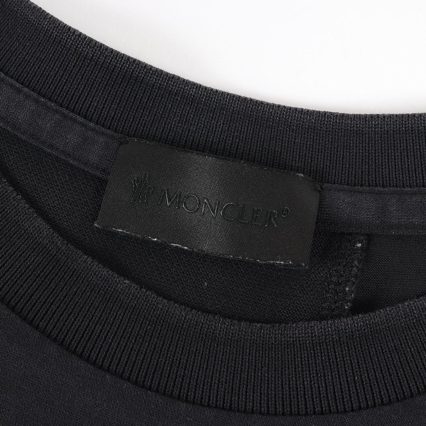 21SS バック ロゴ 鹿の子 切替 Tシャツ (MAGLIA T-SHIRT G10918C7B310 8390Y)