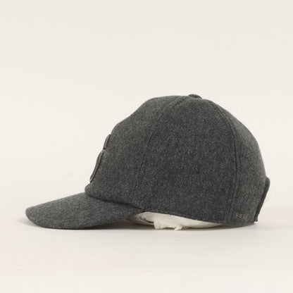 22AW Sロゴ ウールメルトン 6パネル キャップ (WOOL MELTON CAP 22-0434S)