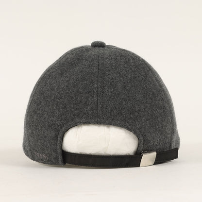 22AW Sロゴ ウールメルトン 6パネル キャップ (WOOL MELTON CAP 22-0434S)