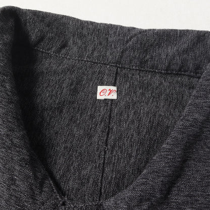 22SS ごま塩 フレンチワーク カバーオール (VESTE THIERS 22SS-OV-T014)
