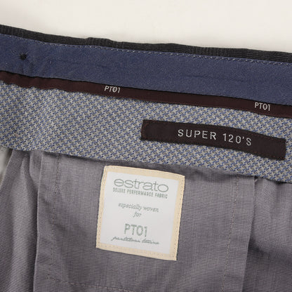 SUPER 120S グレンチェック ウール スラックス パンツ (COGF11ZPOCL1 TR22) / GENTLEMAN FIT