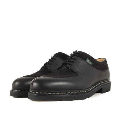 Paraboot (パラブーツ) スウェード レザー コンビ Uチップ ドレス 