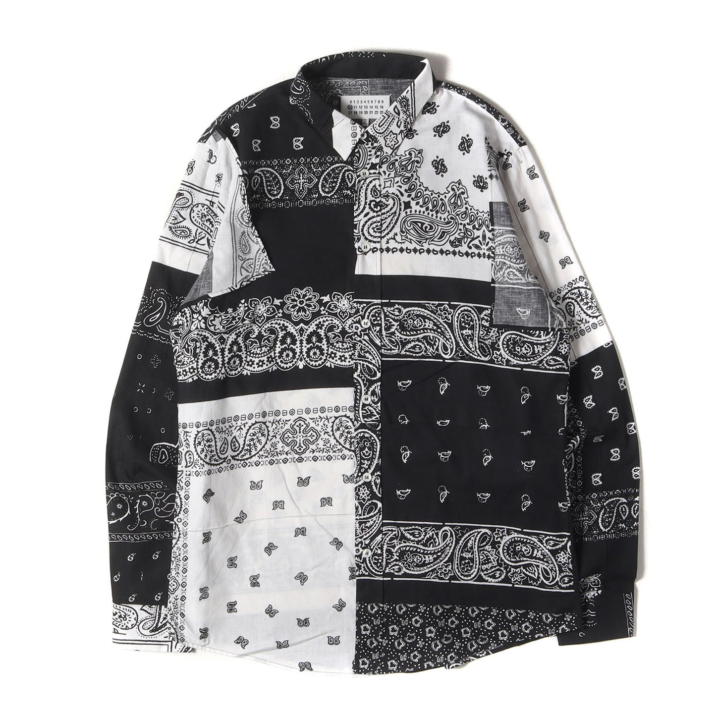 ペイズリー バンダナ 再構築 ドレス シャツ (S30DL0209 S40695) / Regular