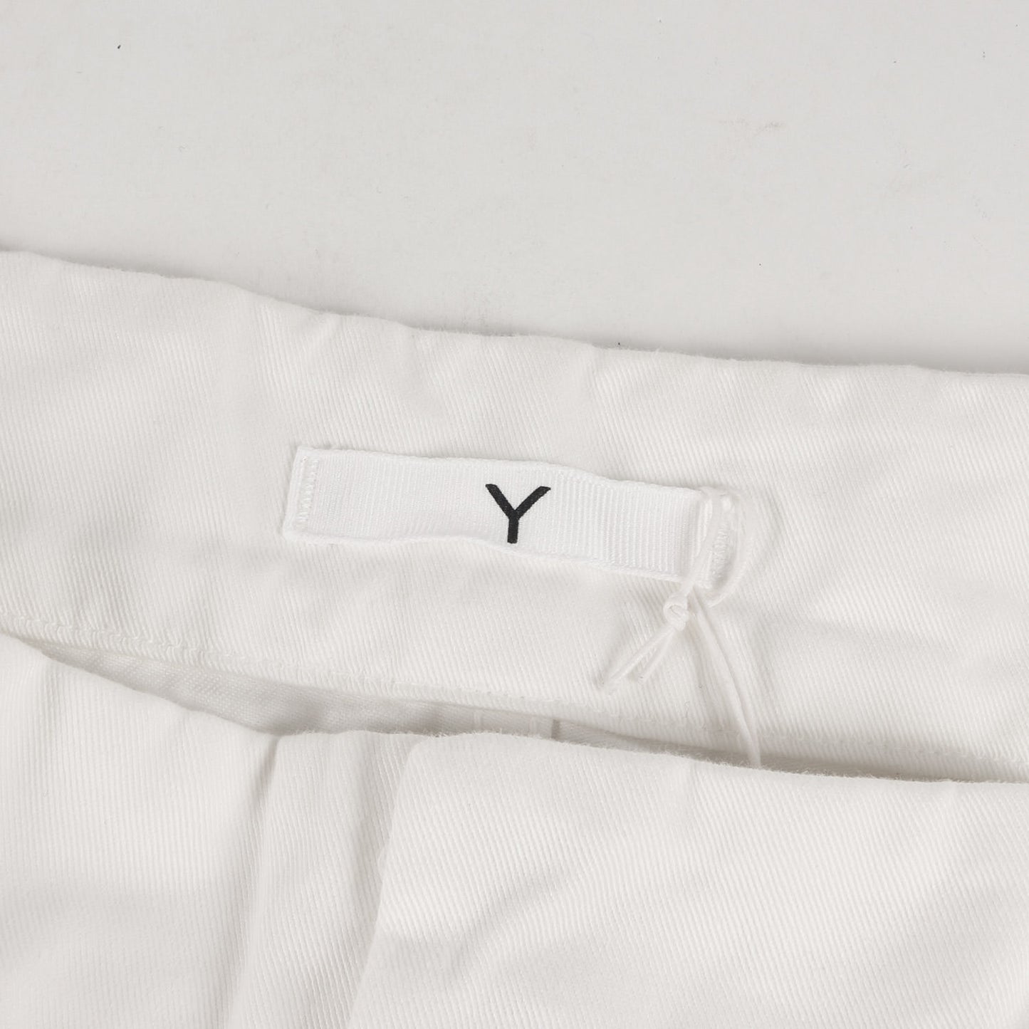 24SS コットンツイル ワイド パンツ (170-4140313) / Y