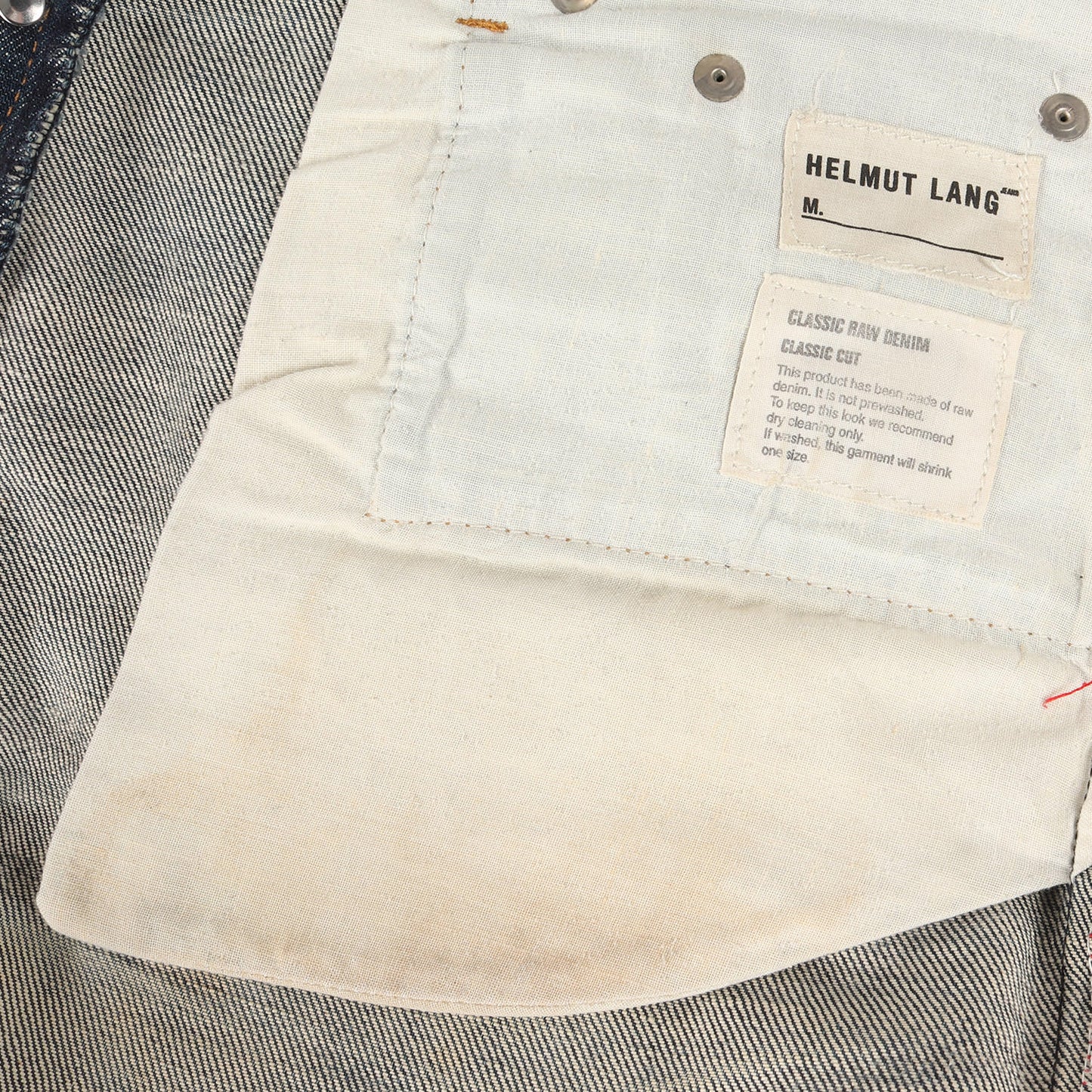 00s 5ポケット ストレート デニムパンツ (CLASSIC RAW DENIM CLASSIC CUT)
