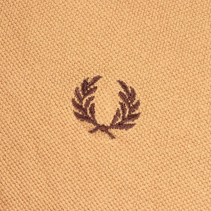 × FRED PERRY ローレル 刺繍 鹿の子 スキッパー ポロシャツ (S12303) / MADE IN PORTUGAL