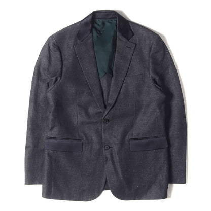 by KEITA MARUYAMA コットンリネン デニム 2B テーラード ジャケット (78-19-8203) / MADE IN JAPAN