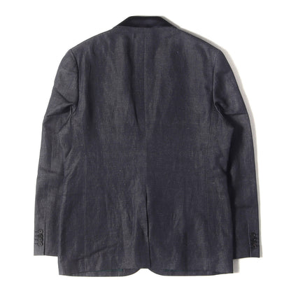 by KEITA MARUYAMA コットンリネン デニム 2B テーラード ジャケット (78-19-8203) / MADE IN JAPAN
