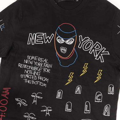 グラフィック ロゴ 刺繍 Tシャツ (Nocturnal T-Shirt)