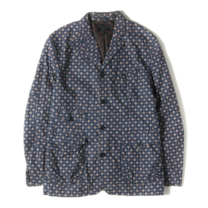 × FREAKS STORE 小紋柄 4B ワーク テーラード ジャケット (Andover Jacket)