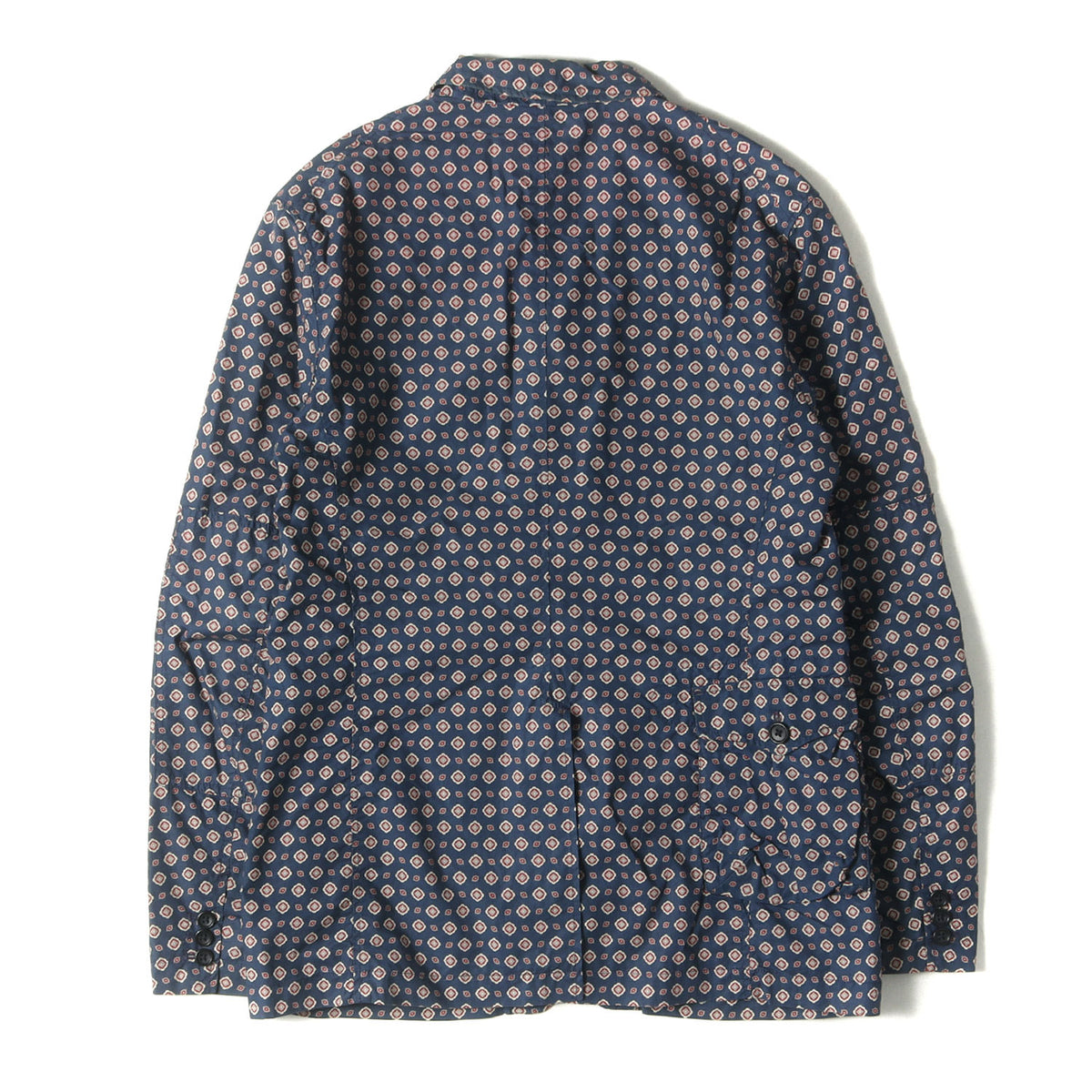 × FREAKS STORE 小紋柄 4B ワーク テーラード ジャケット (Andover Jacket)