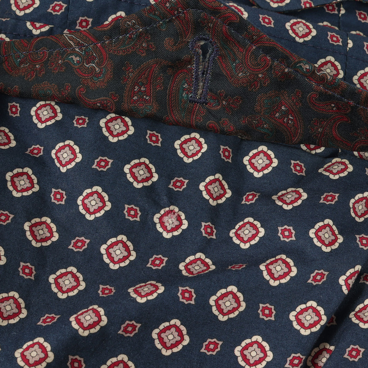 × FREAKS STORE 小紋柄 4B ワーク テーラード ジャケット (Andover Jacket)