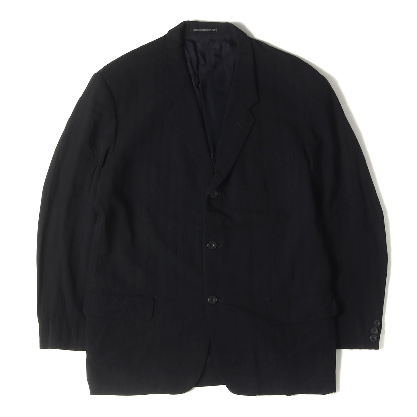 01SS ツインストライプ ジャガード 段返り3B テーラード ジャケット (HI-X03-109) / COSTUME D HOMME