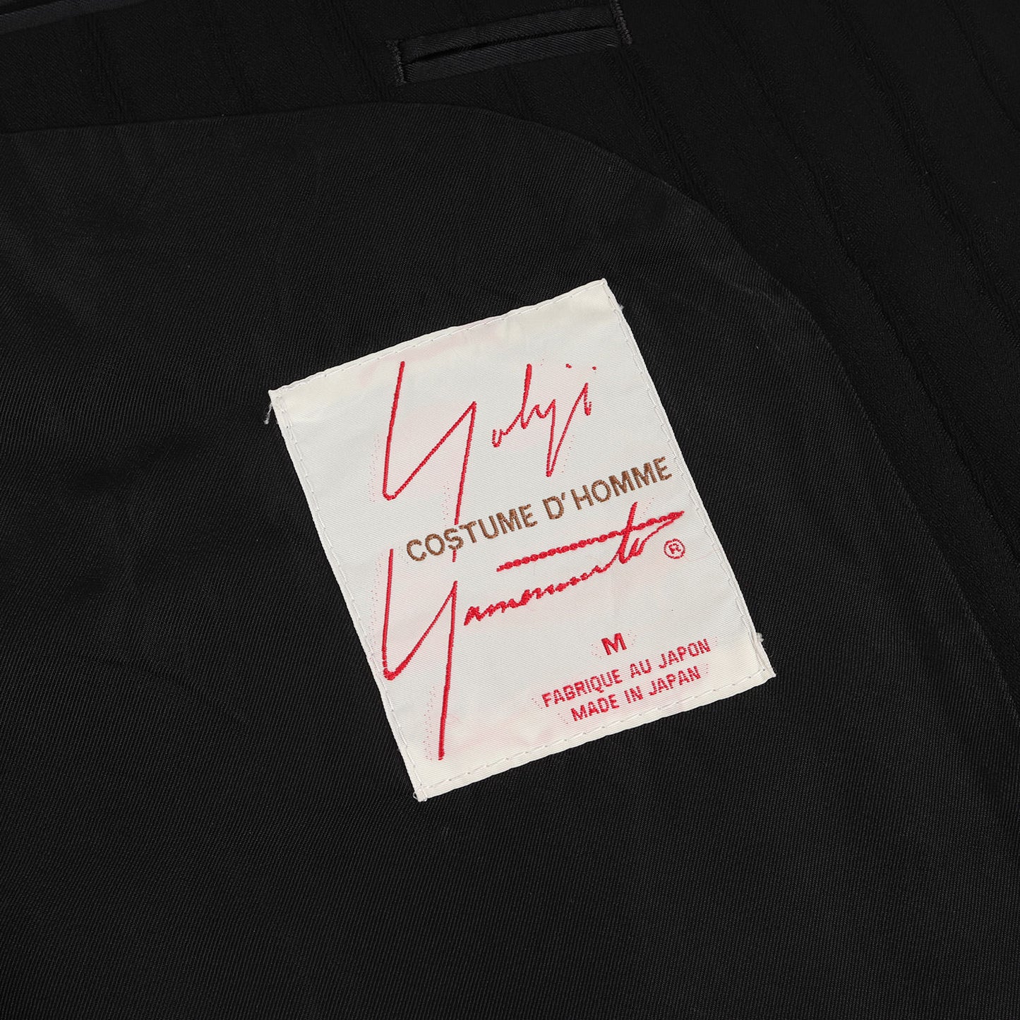 01SS ツインストライプ ジャガード 段返り3B テーラード ジャケット (HI-X03-109) / COSTUME D HOMME