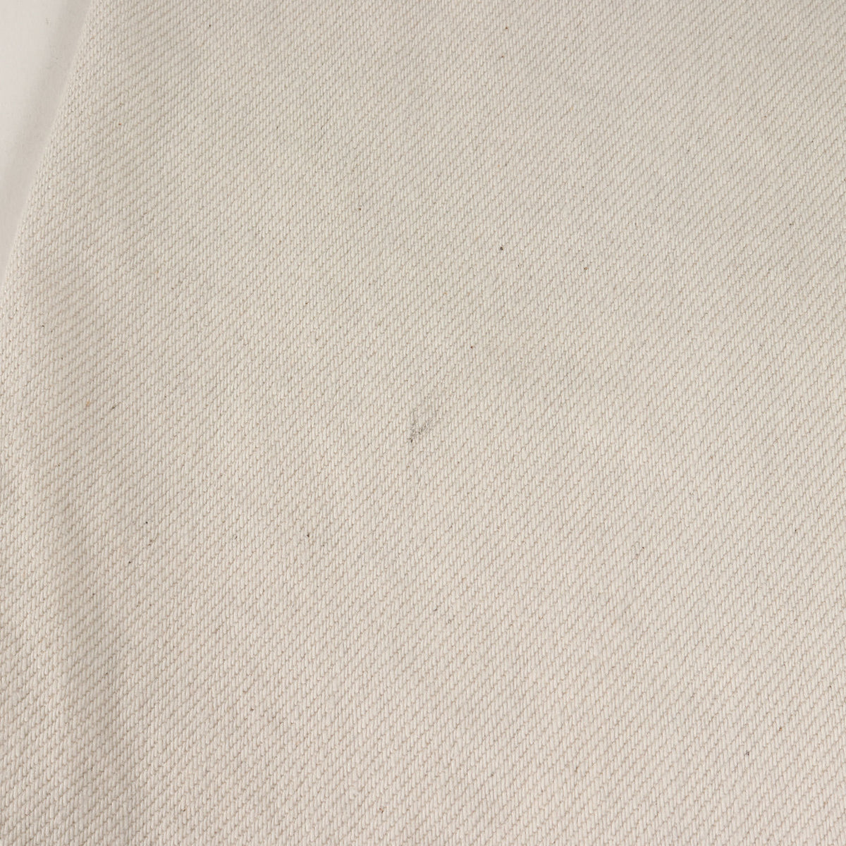 クラッシュ加工 ワイド デニム パンツ (2022 Split White) / ジッパーフライ