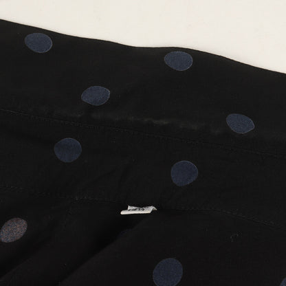 ポルカドット レーヨン ドレス シャツ (376919 Y324P)