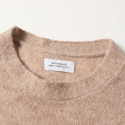 アルパカ混 ウール ニット