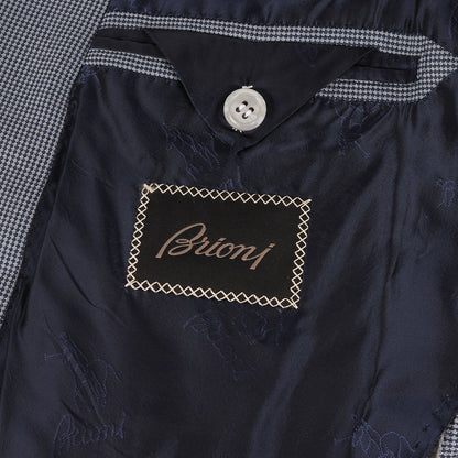 マイクロチェック Super170s ウール シルク 2B テーラード ジャケット (RG0D0R) / Sustainable